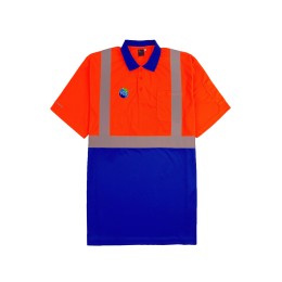 Online order custom-made short-sleeved reflective polo shirt Personal design color matching 3 buttons chest tube Construction worker reflective polo shirt D367 Online order custom-made short-sleeved reflective polo shirt Personal design color matching 3 buttons chest tube Construction worker reflective polo shirt D367